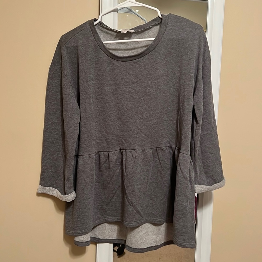 Peplum top
